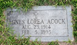 Agnes Lorea Acock 