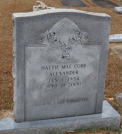 Hattie Mae <I>Cobb</I> Alexander 