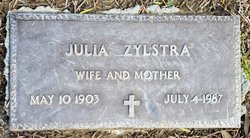Julia <I>Murie</I> Zylstra 