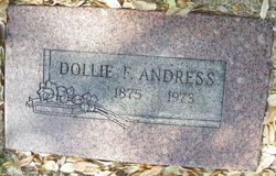 Dollie Frances <I>Johnson</I> Andress 