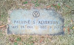 Pauline <I>Singleton</I> Alverson 