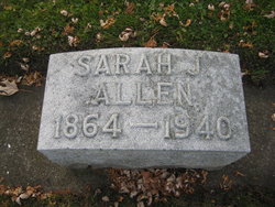 Sarah J. <I>Clancy</I> Allen 