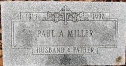 Paul A Miller 