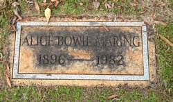 Alice Toole <I>Bowie</I> Maring 