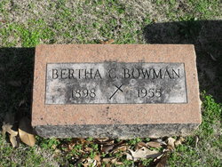 Bertha C Bowman 