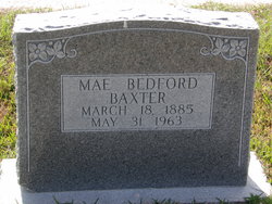 Mae <I>Bedford</I> Baxter 