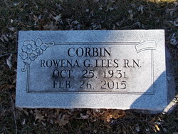 Rowena Grace <I>Corbin</I> Lees 