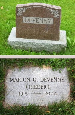 Marion Grace <I>Rieder</I> Devenny 