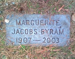 Marguerite Violet <I>Jacobs</I> Byram 