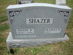 Joseph D Shazer 