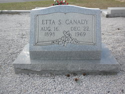 Etta Belle <I>Smith</I> Canady 