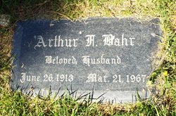 Arthur Frederick Bahr 