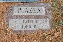 Beatrice Lucy <I>Alessandroni</I> Piazza 