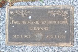 Pauline Marie <I>Washington</I> Elephant 