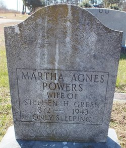 Martha Agnes <I>Powers</I> Green 