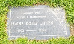 Elaine I. “Dolly” <I>Fulkman</I> Litten 