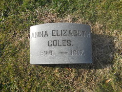 Anna Elizabeth <I>Harker</I> Coles 