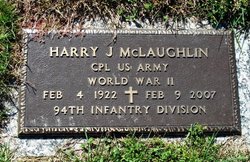 Corp Harry James McLaughlin 