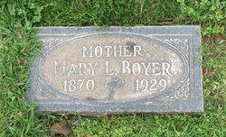 Mary Louise <I>Riley</I> Boyer 