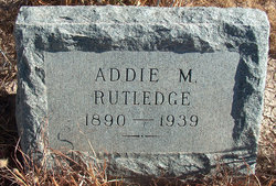 Addie Annis <I>Marlar</I> Rutledge 