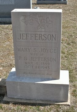 Mary Susan <I>Joyce</I> Jefferson 
