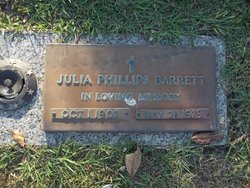 Julia <I>Phillips</I> Barrett 