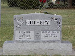 Lorene Claire <I>Anderson</I> Guthery 
