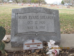 Mary Madeline <I>Evans</I> Shearer 