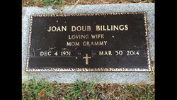 Martha Joan <I>Doub</I> Billings 