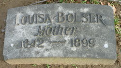 Louisa <I>Hebenstreit</I> Bolser 