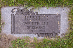 Gwenith Ann “Gwen” <I>Scissons</I> Besserer 