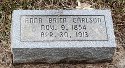 Anna Brita <I>Hedman</I> Carlson 