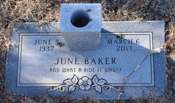 June Ann <I>Dawes</I> Baker 
