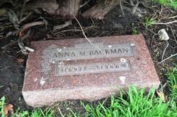 Anna M. Backman 