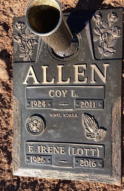 Elsie Irene <I>Lott</I> Allen 