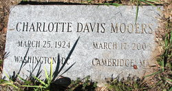 Charlotte <I>Davis</I> Mooers 