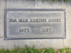 Ida Mae <I>Carter</I> Adkins Jones 