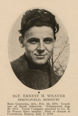 SGT Ernest Harry Weaver 