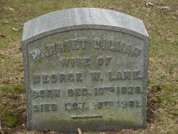 Harriet Lathrop <I>Gilman</I> Lane 