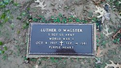Luther D “Dee” Wagster 