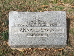 Anna <I>LeBeau</I> Savin 