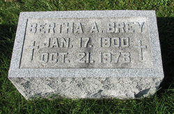 Bertha A <I>Klingler</I> Brey 