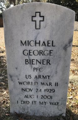 PFC Michael George Biener 