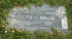 Hattie L. <I>Pigg</I> Keller 