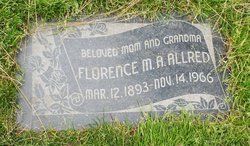 Florence Mary Ann Allred 