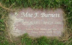 Mae Florence <I>Murray</I> Burnett 