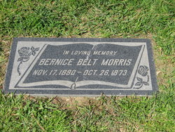 Bernice Belt <I>Hawkins</I> Morris 