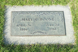 Mary Catherine <I>Hoy</I> Boone 