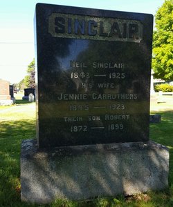 Jennie <I>Carruthers</I> Sinclair 