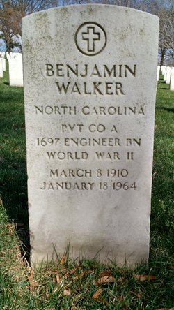 Pvt Benjamin Walker Sr.